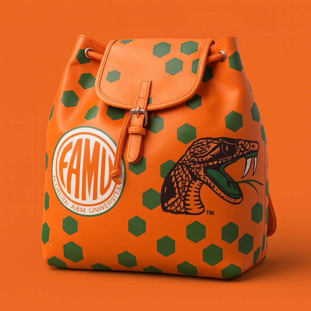 FAMU Leather Backpack