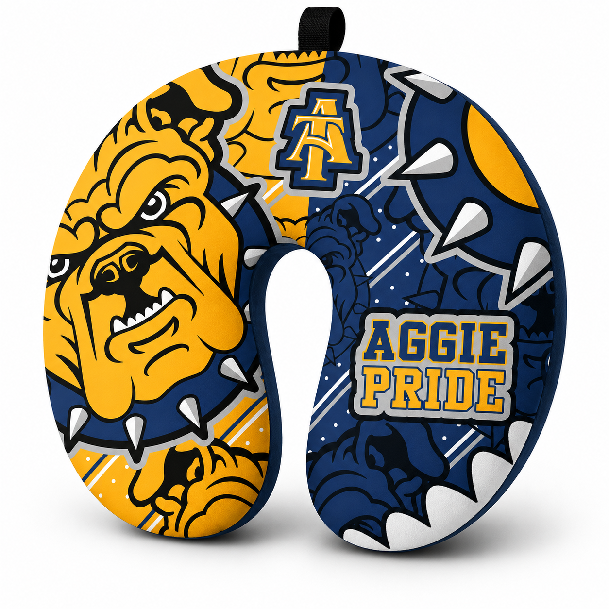 NCAT U Shaped Comfort Neck, Head & Shoulder Support Travel Pillow - Design 2