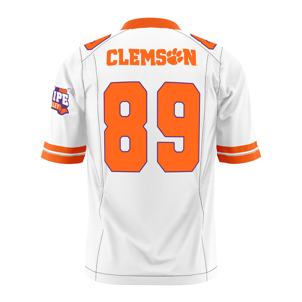 Clemson University Officially Licensed Football Jersey – White