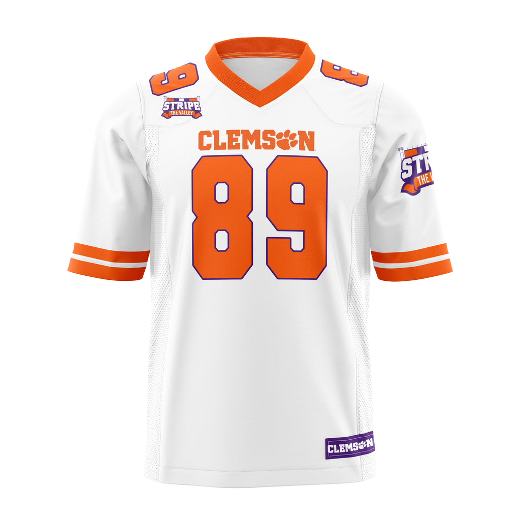Clemson University Officially Licensed Football Jersey – White