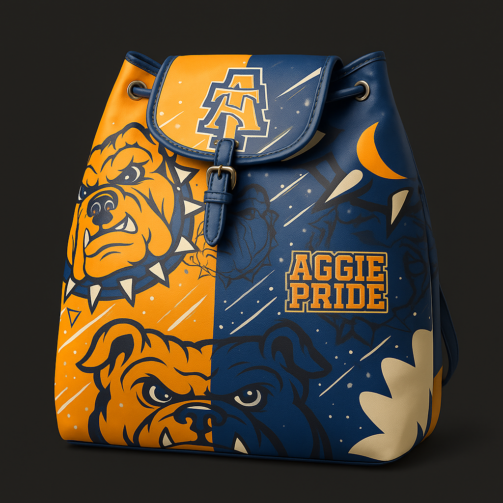 Aggie Leather Backpack