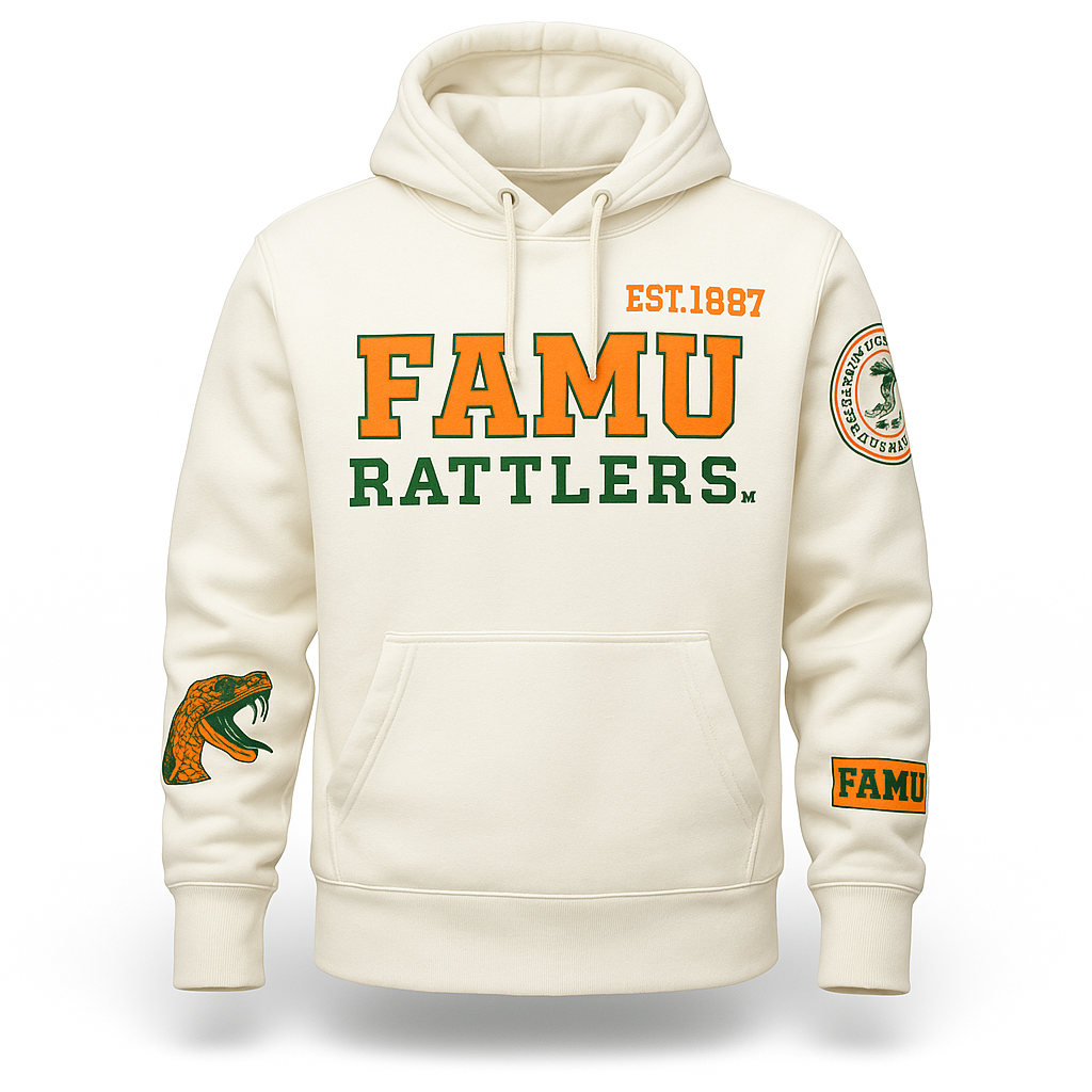 FAMU Hoodie - White