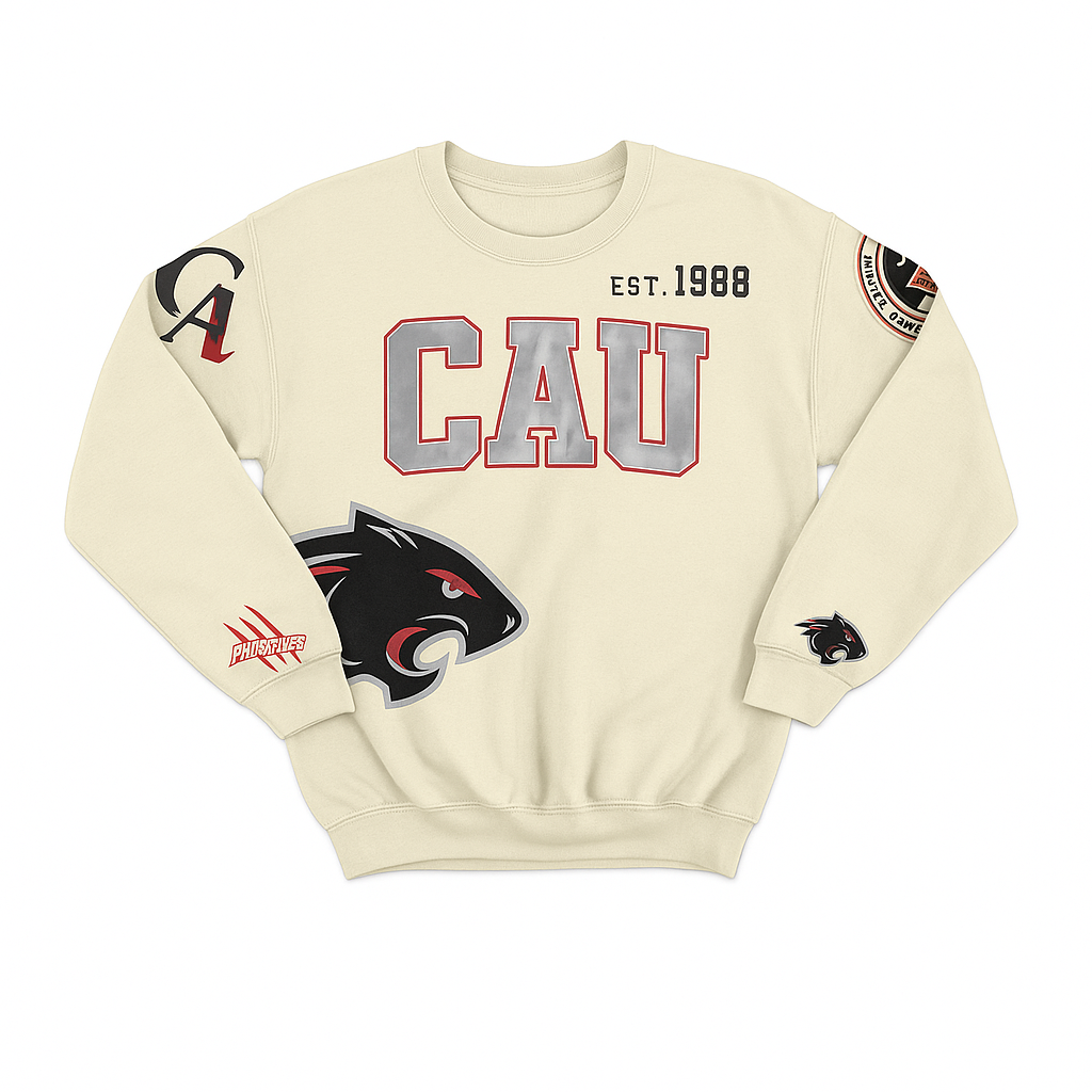 CAU Cream Crew Neck