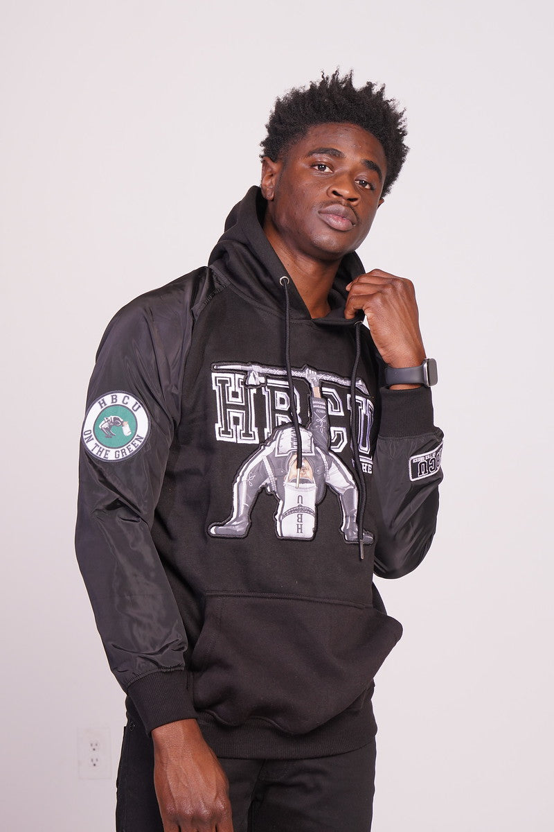 Black on Black - Drum Major Hoodie