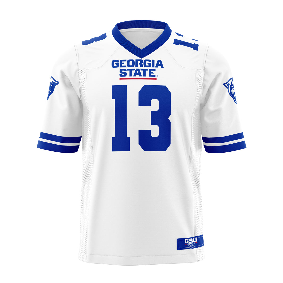 Georgia State University Officially Licensed Football Jersey – White