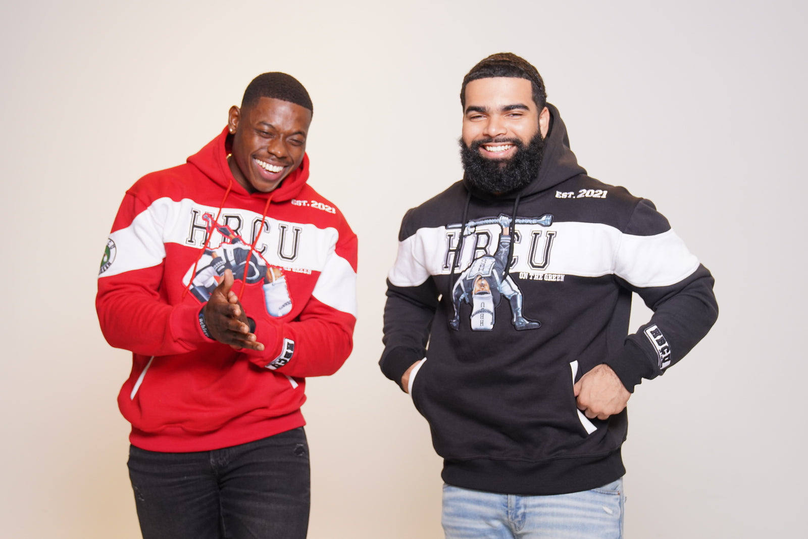 White Stripe - Drum Major Hoodie