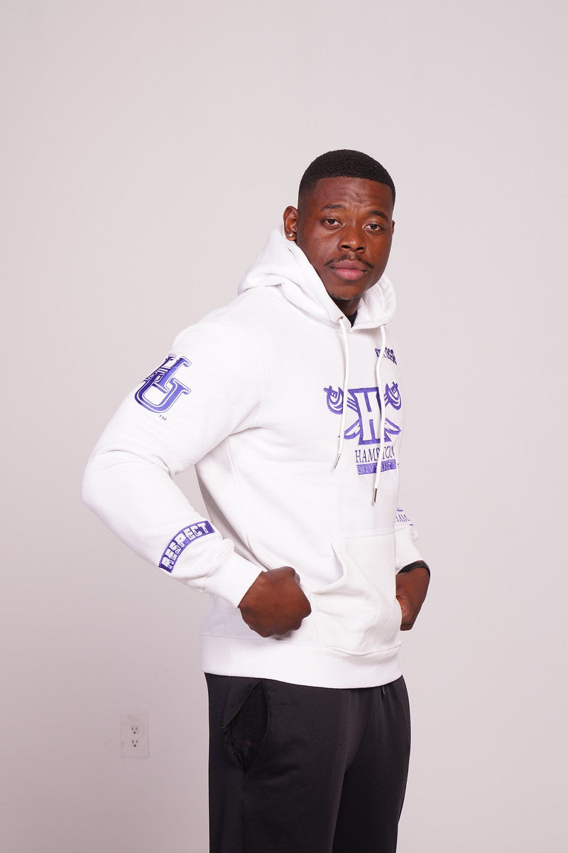 Hampton Hoodie - White