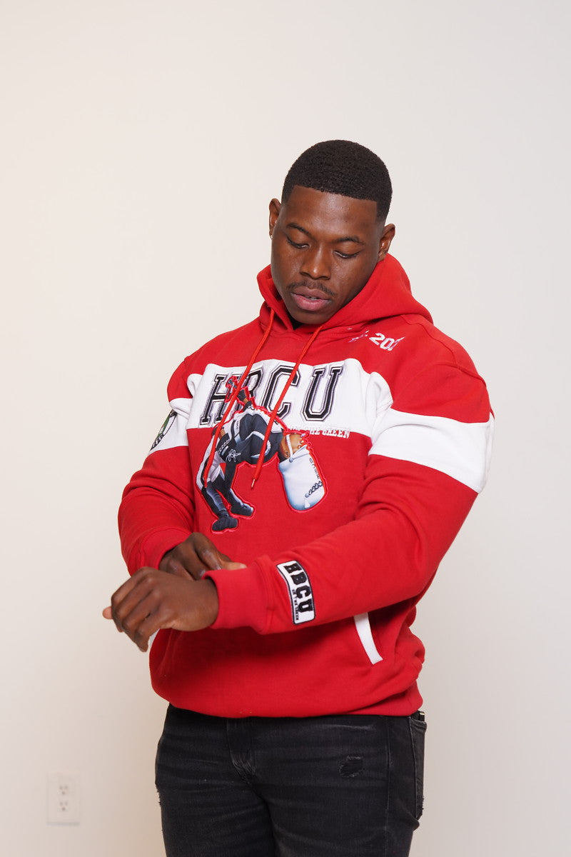 White Stripe - Drum Major Hoodie