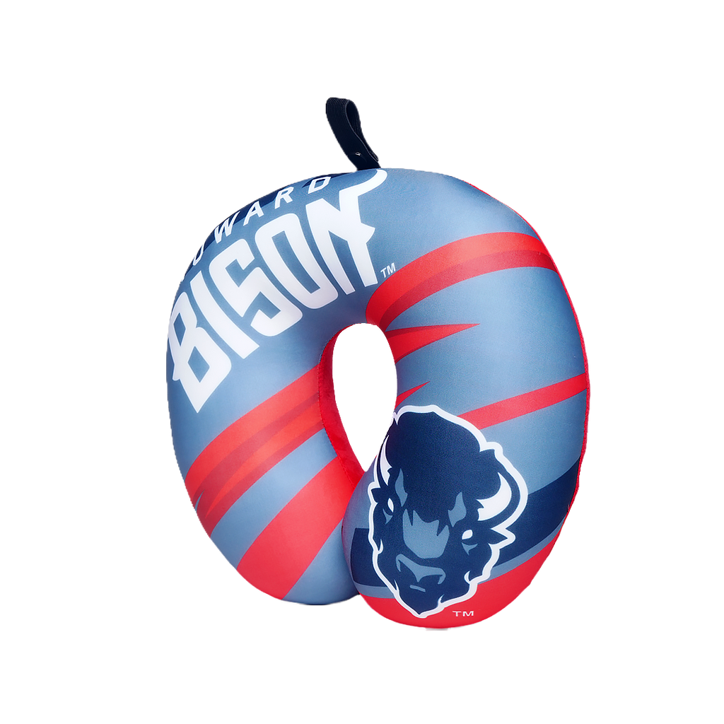 Howard Bison U Shaped Comfort Neck, Head & Shoulder Support Travel Pillow