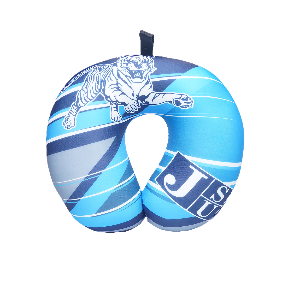 Jackson State Tigers U Shaped Comfort Neck, Head & Shoulder Support Travel Pillow