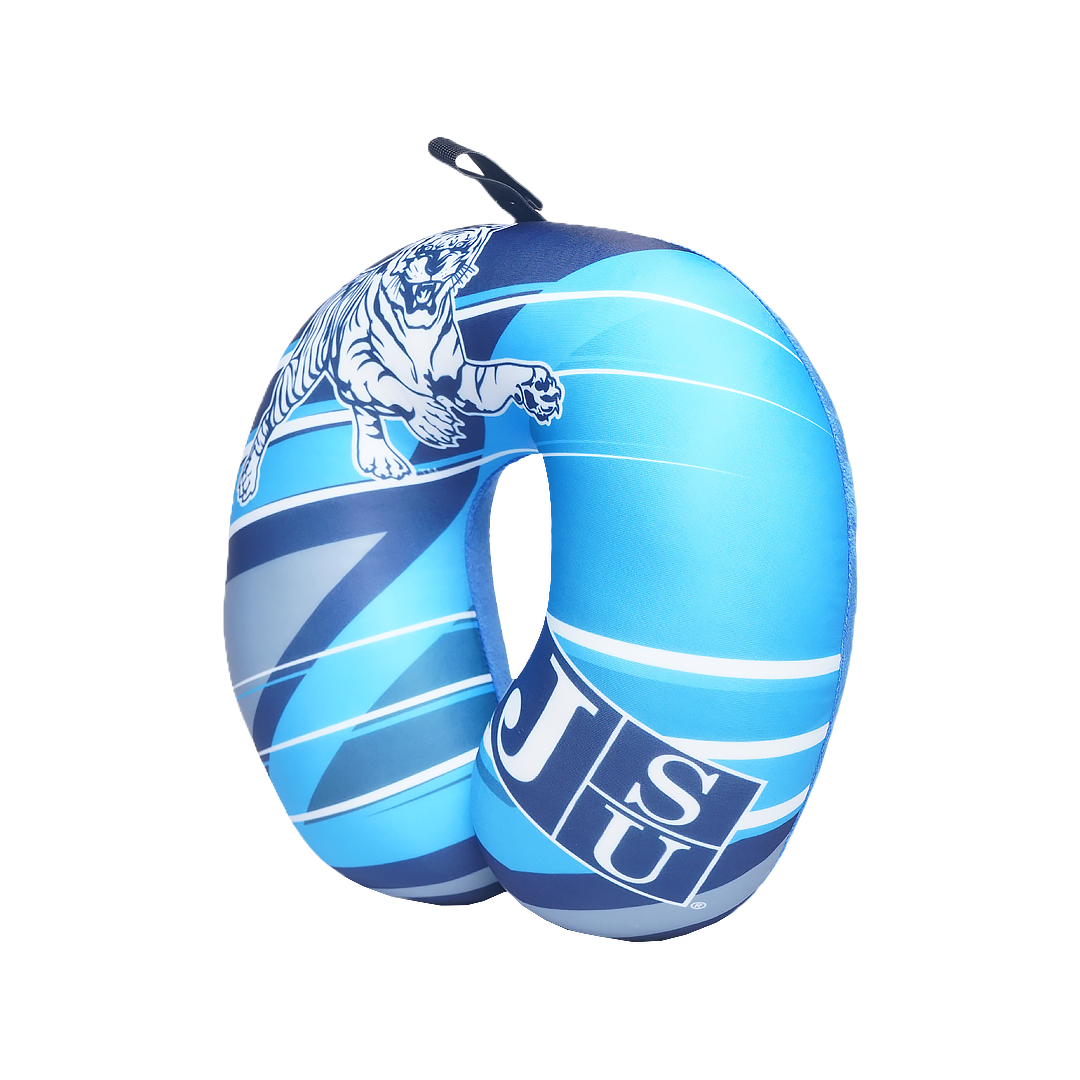 Jackson State Tigers U Shaped Comfort Neck, Head & Shoulder Support Travel Pillow