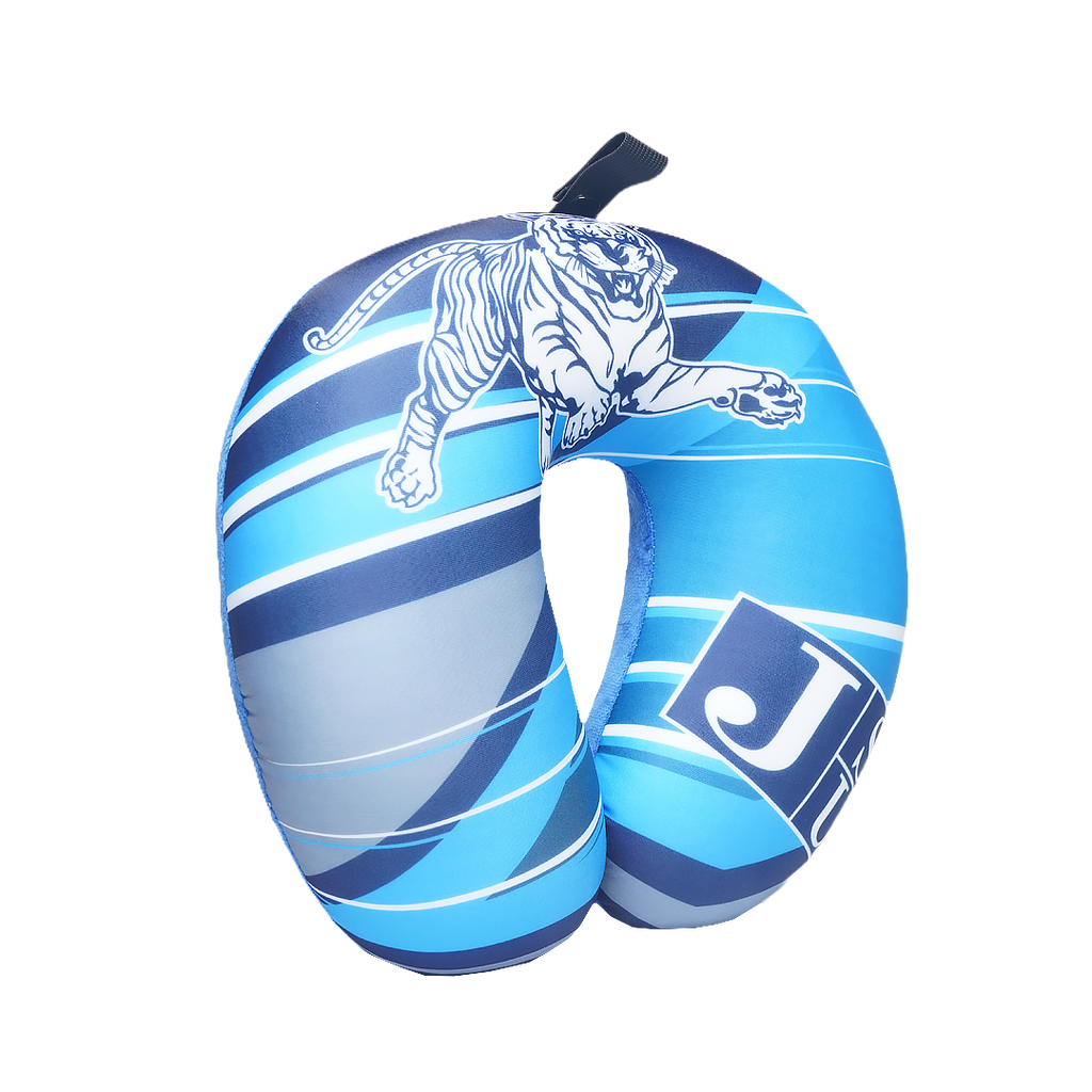 Jackson State Tigers U Shaped Comfort Neck, Head & Shoulder Support Travel Pillow