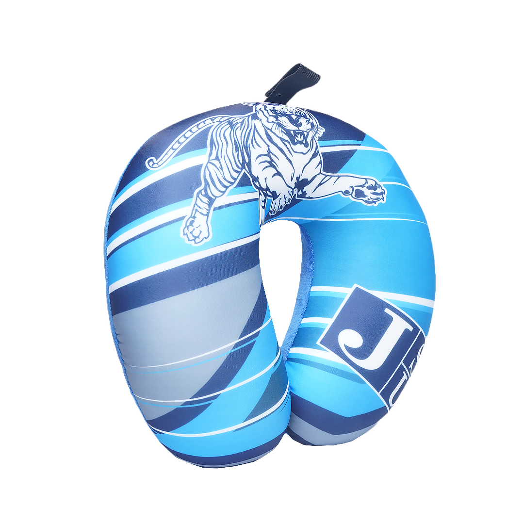 Jackson State Tigers U Shaped Comfort Neck, Head & Shoulder Support Travel Pillow