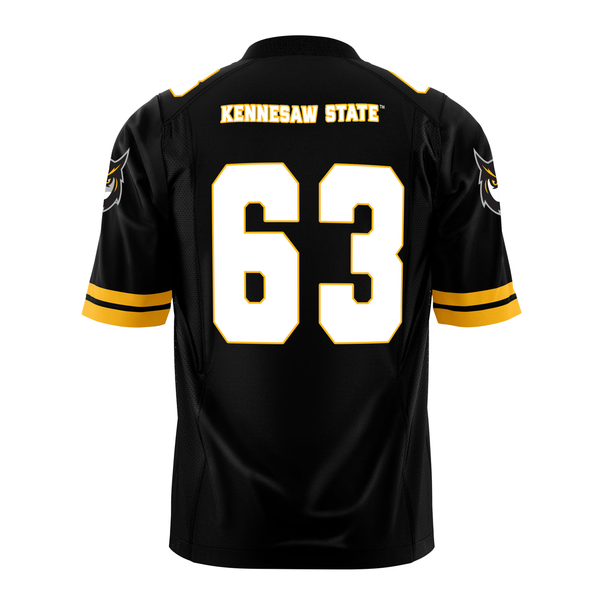 Kennesaw State University Officially Licensed Football Jersey – Black