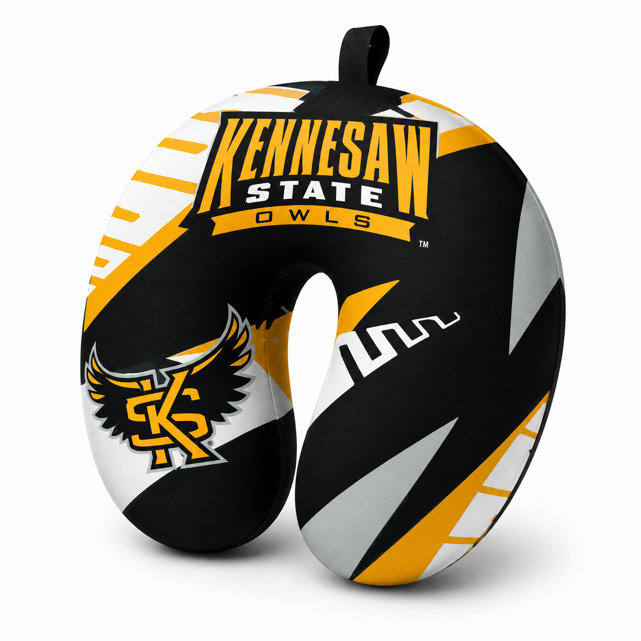 Kennesaw U Shaped Comfort Neck, Head & Shoulder Support Travel Pillow - Design 1