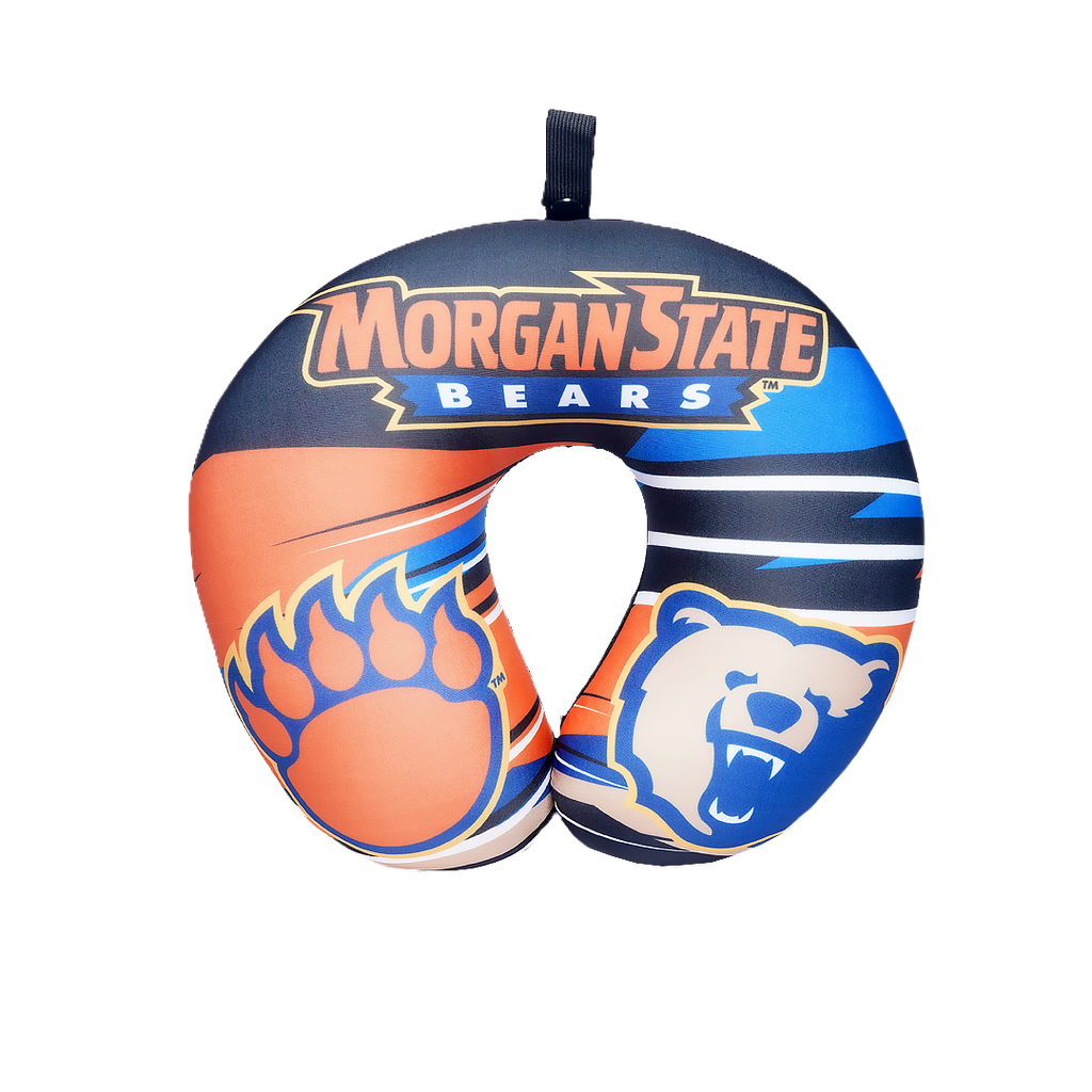 Morgan State Bears U Shaped Comfort Neck, Head & Shoulder Support Travel Pillow
