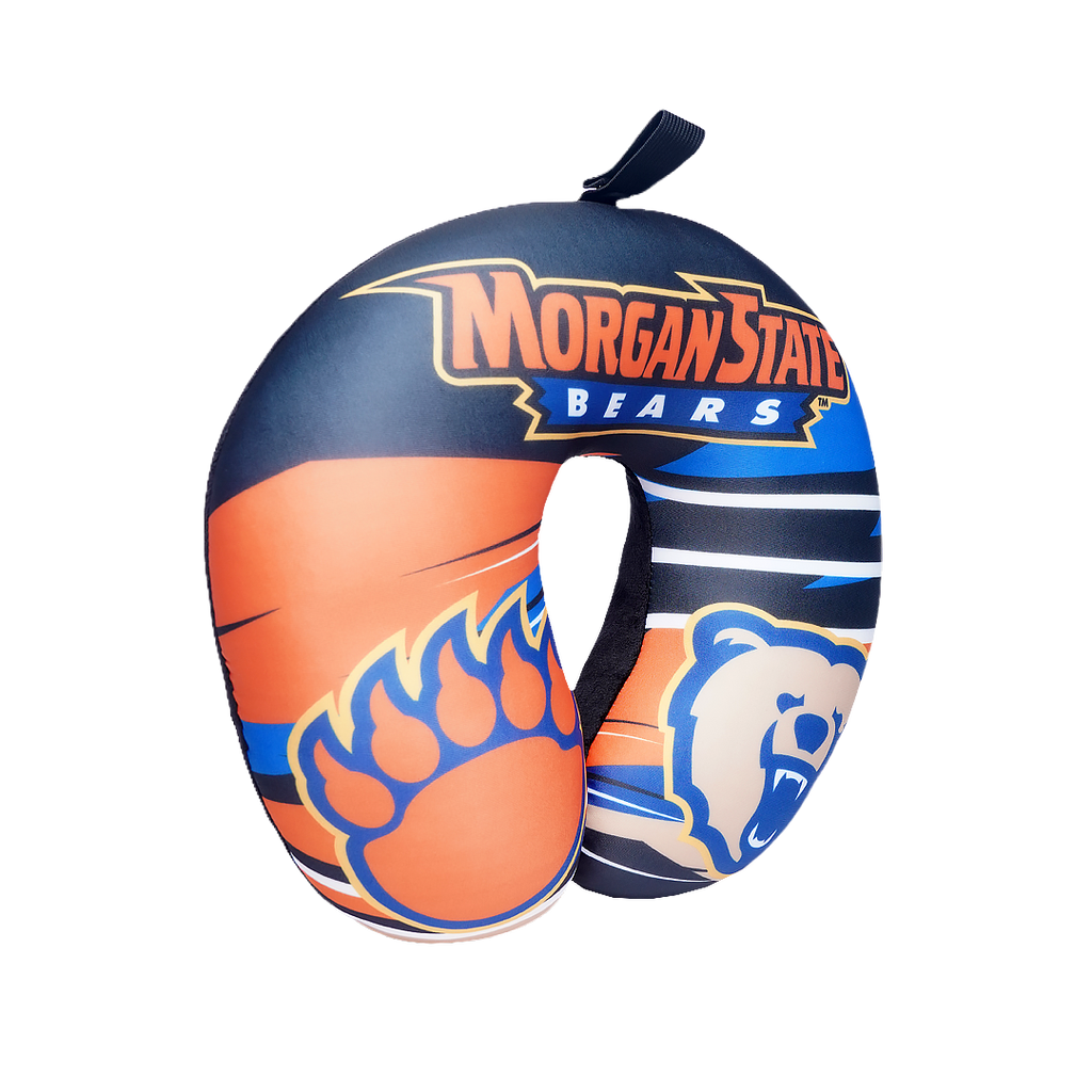 Morgan State Bears U Shaped Comfort Neck, Head & Shoulder Support Travel Pillow