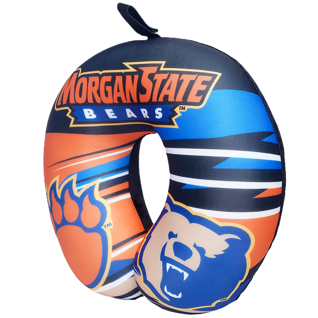 Morgan State Bears U Shaped Comfort Neck, Head & Shoulder Support Travel Pillow