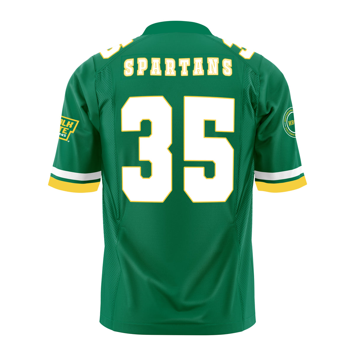 Norfolk State University Spartans Officially Licensed HBCU Football Jersey – Green