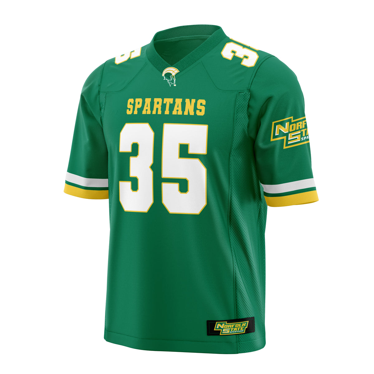 Norfolk State University Spartans Officially Licensed HBCU Football Jersey – Green