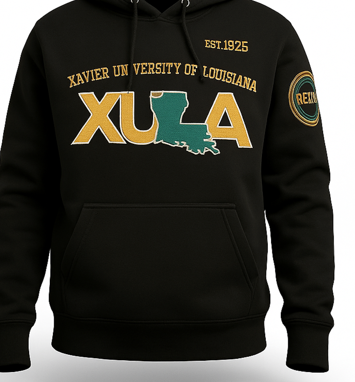 Xavier Black Crew Neck