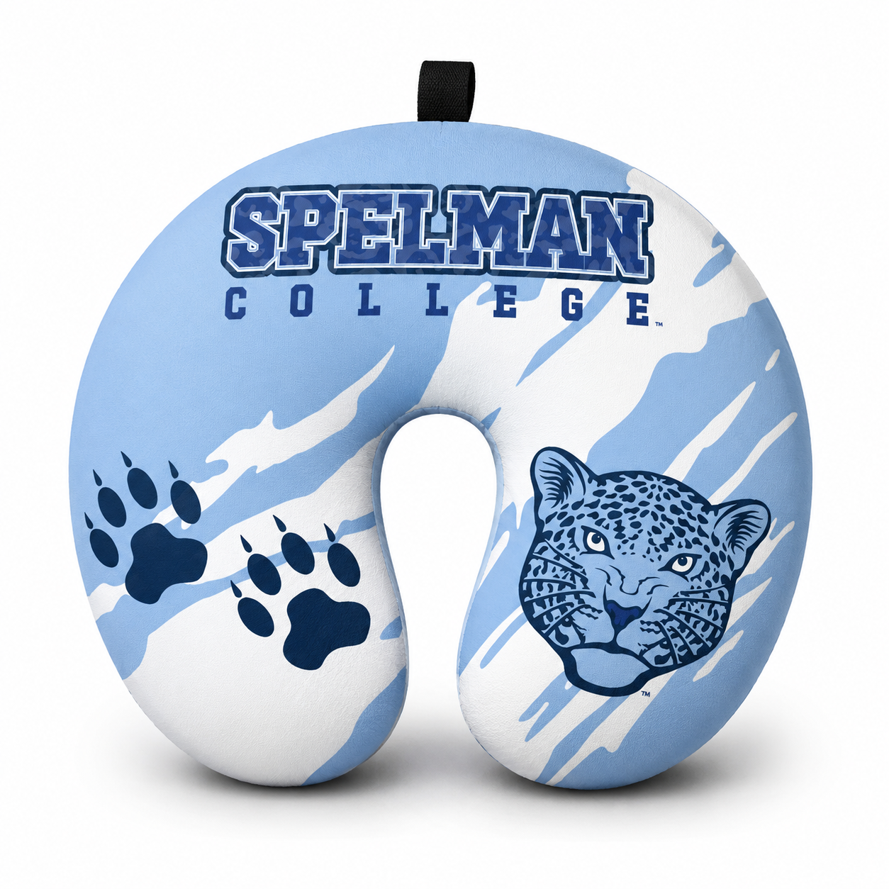 Spelman College U Shaped Comfort Neck, Head & Shoulder Support Travel Pillow - Style 1