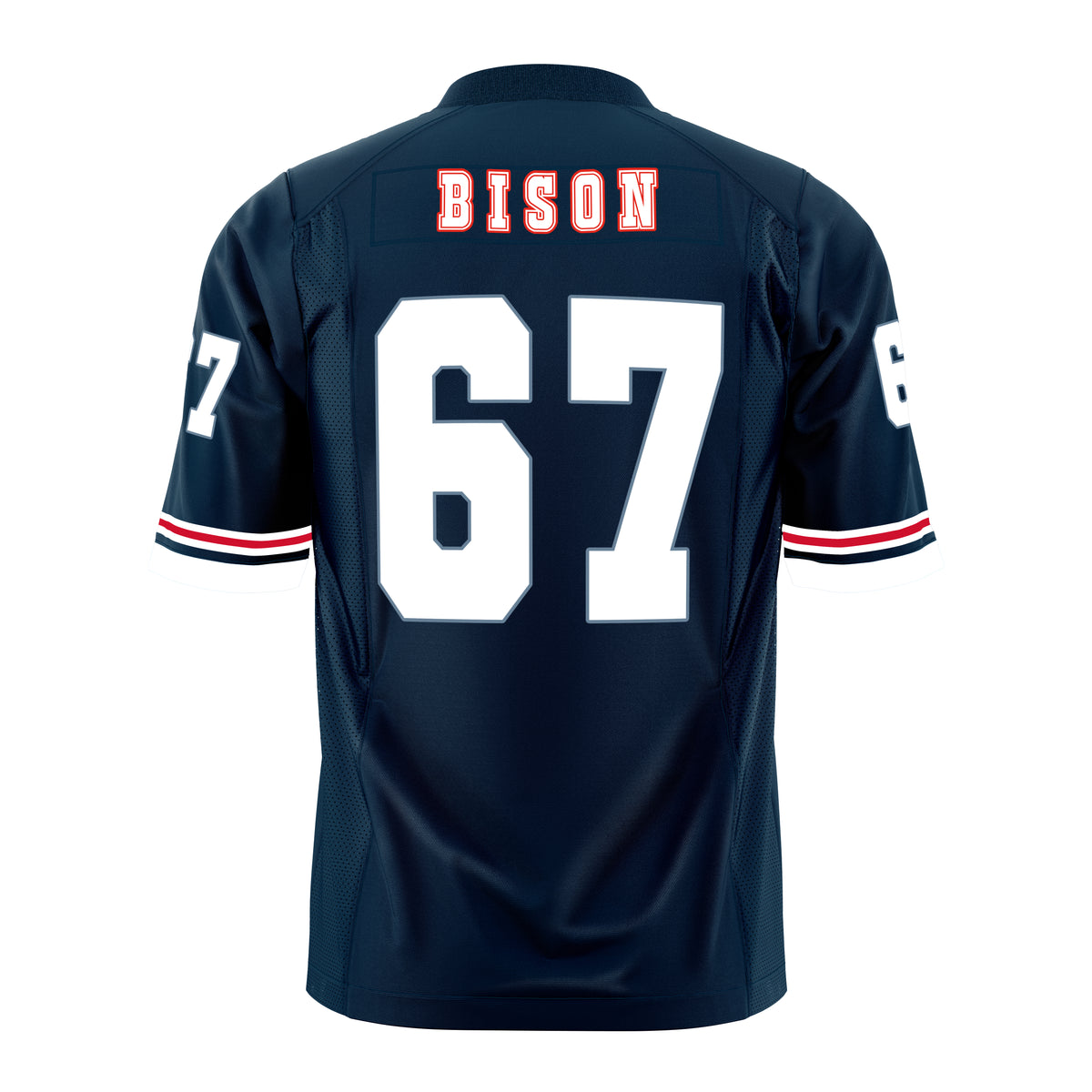 Howard University Rattlers Officially Licensed HBCU Football Jersey – Blue