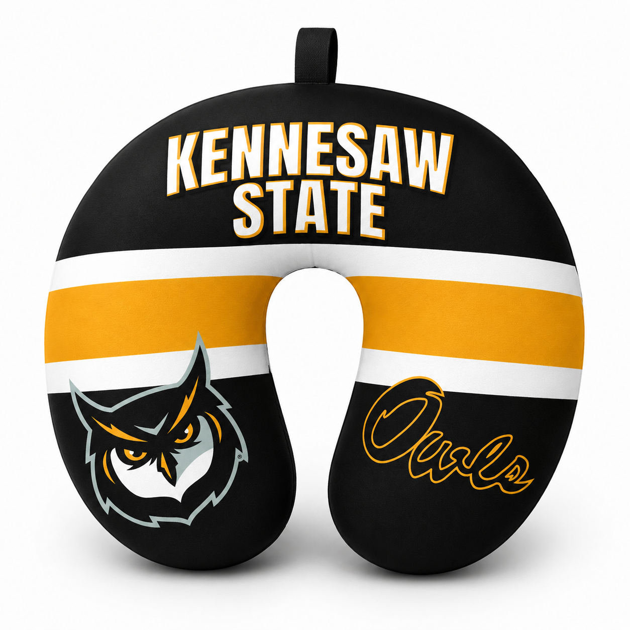 Kennesaw U Shaped Comfort Neck, Head & Shoulder Support Travel Pillow - Design 2